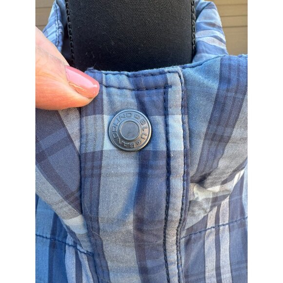 NWT Bandolino Blue Plaid Quilted Vest Plus Size XXL Travel Comfort Streetwear - Picture 12 of 12